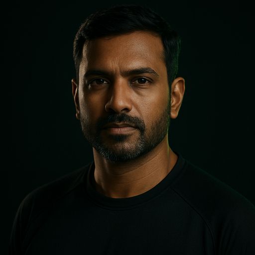 Portrait of Vikram from New Delhi who trades cricket session markets on Winbuzz exchange